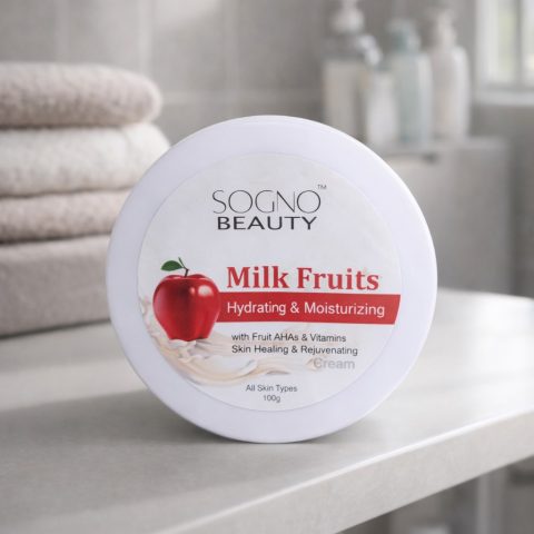 Sogno Milk Fruits Cream 100g Each Pack of 2