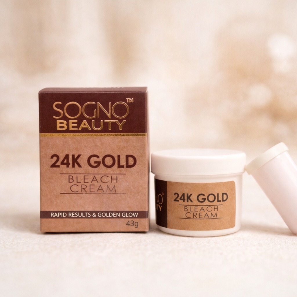 SOGNO 24K GOLD BLEACH CREAM