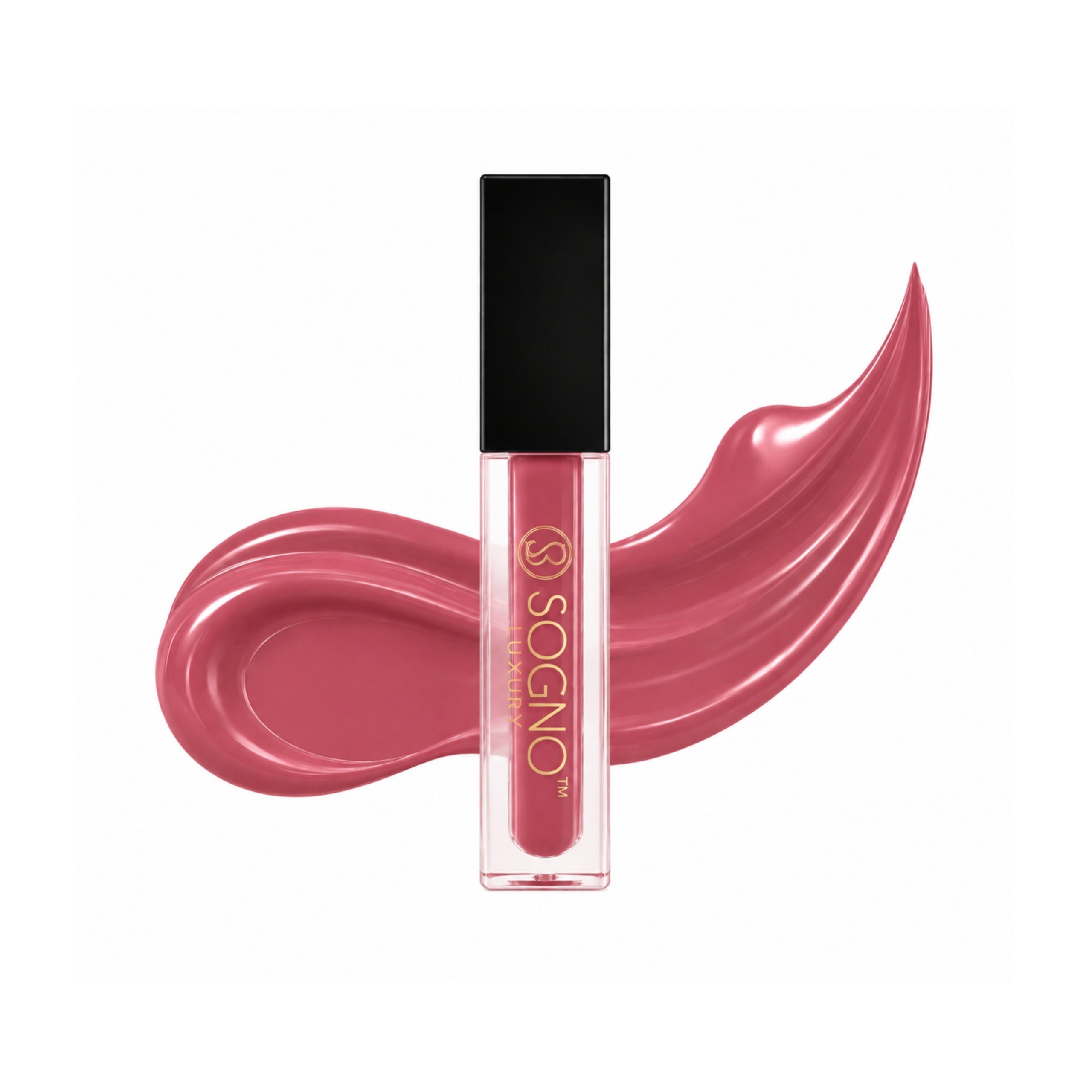 Sogno Luxury Hyaluronic Acid Matte Liquid Lipstick – Nude Blush, 4g